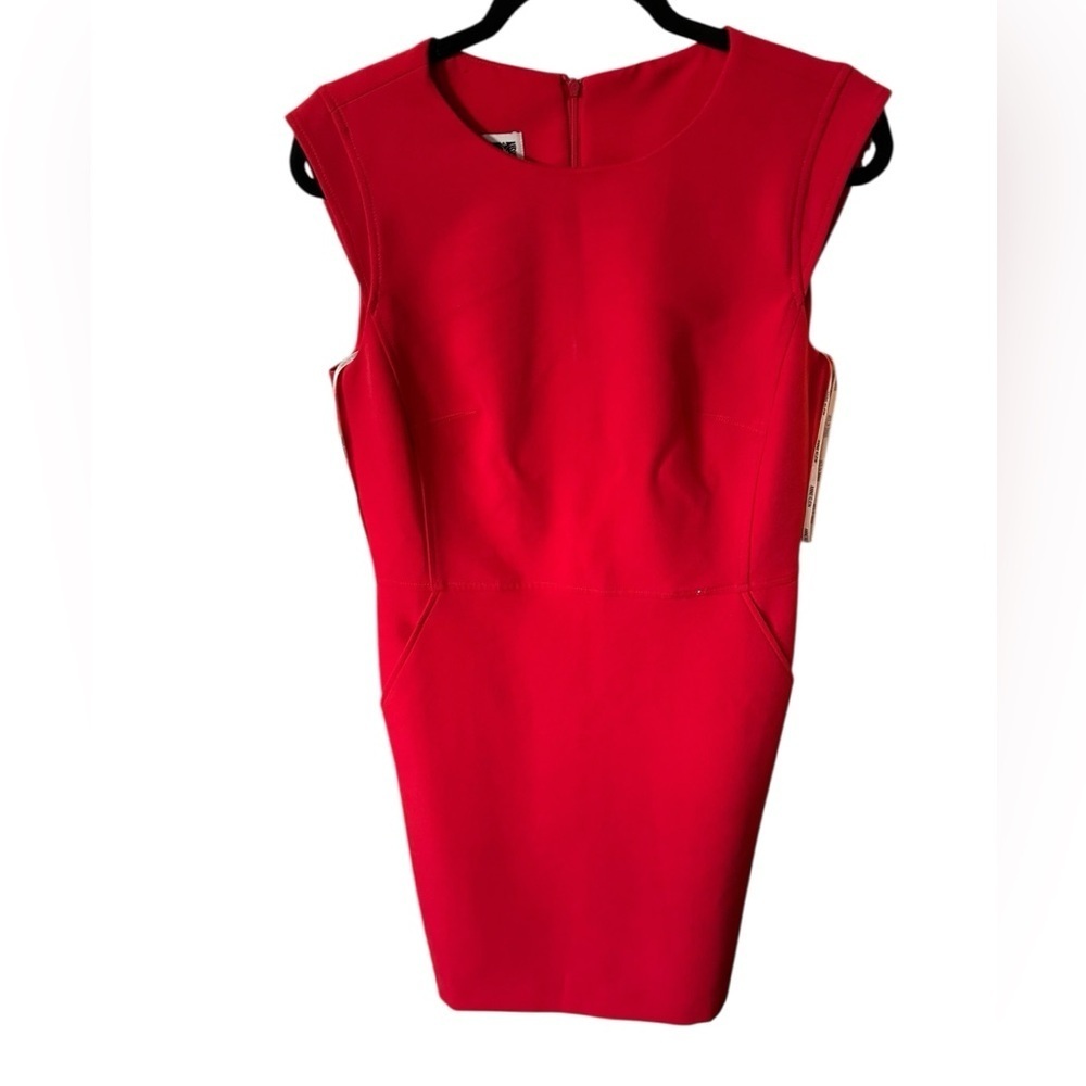 Vibrant Red/rouge dress size 8 - Picture 3 of 8